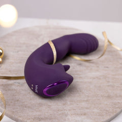 VIVE Yumi Triple Action G-Spot Vibrator- Purple LP