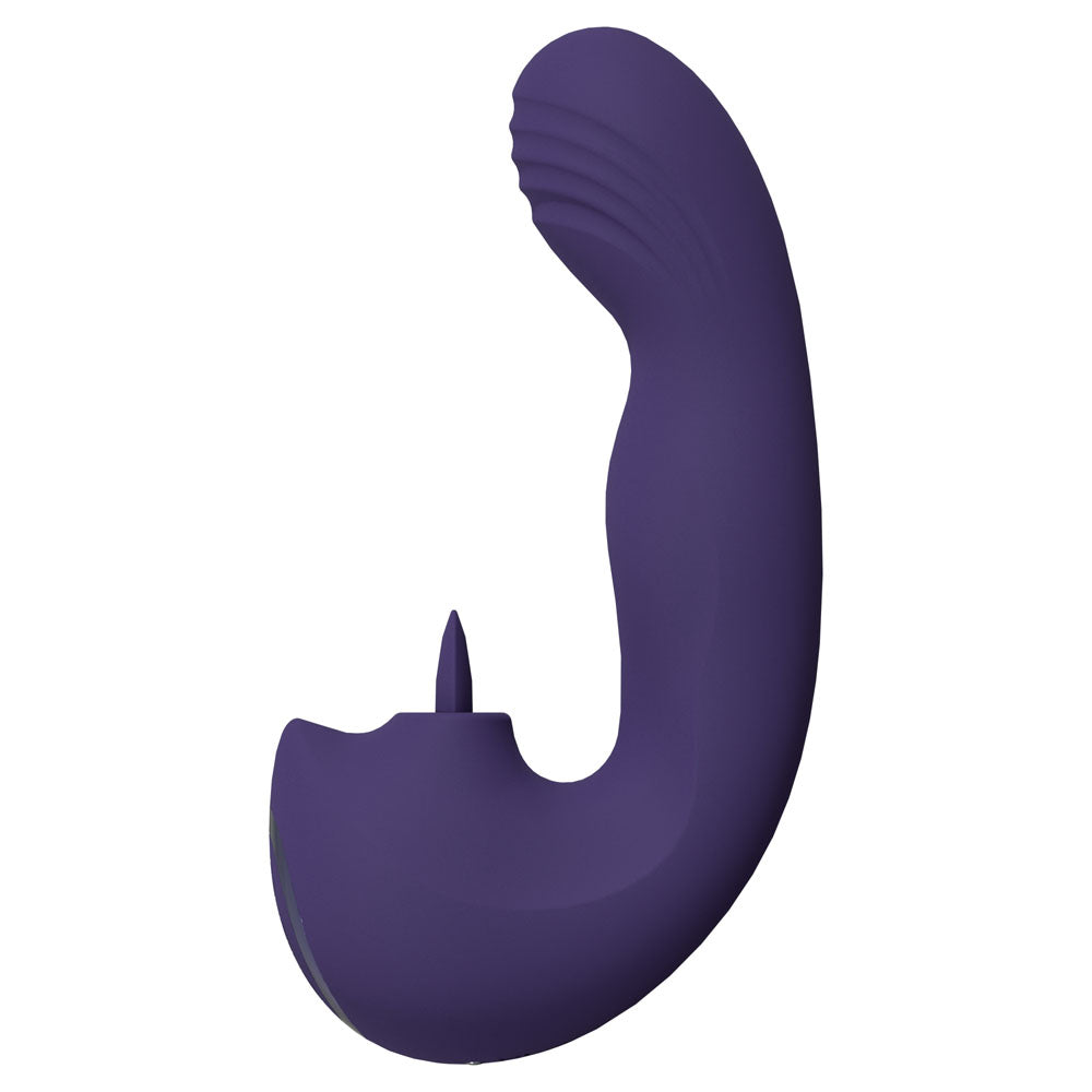 VIVE Yumi Triple Action G-Spot Vibrator- Purple LP