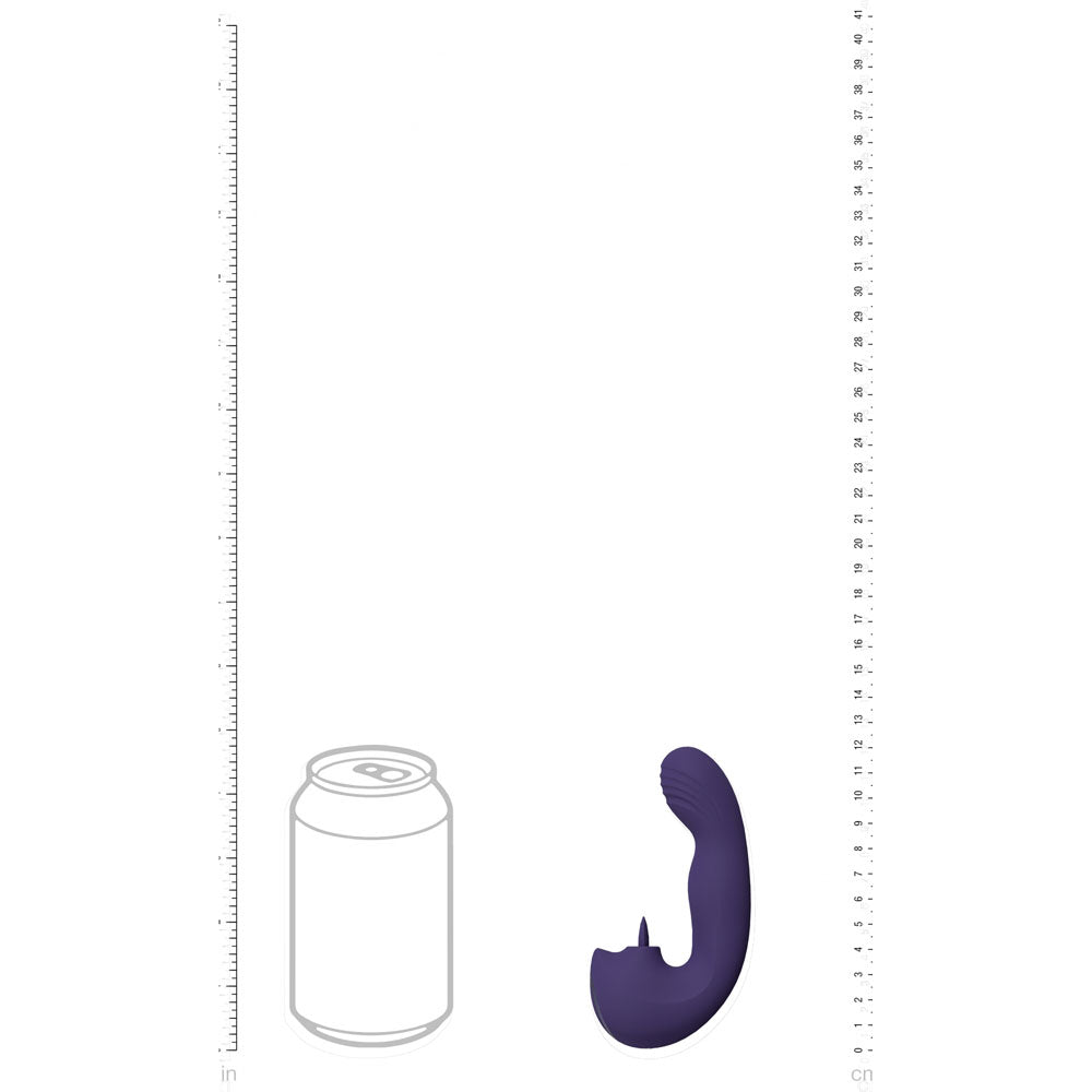 VIVE Yumi Triple Action G-Spot Vibrator- Purple LP