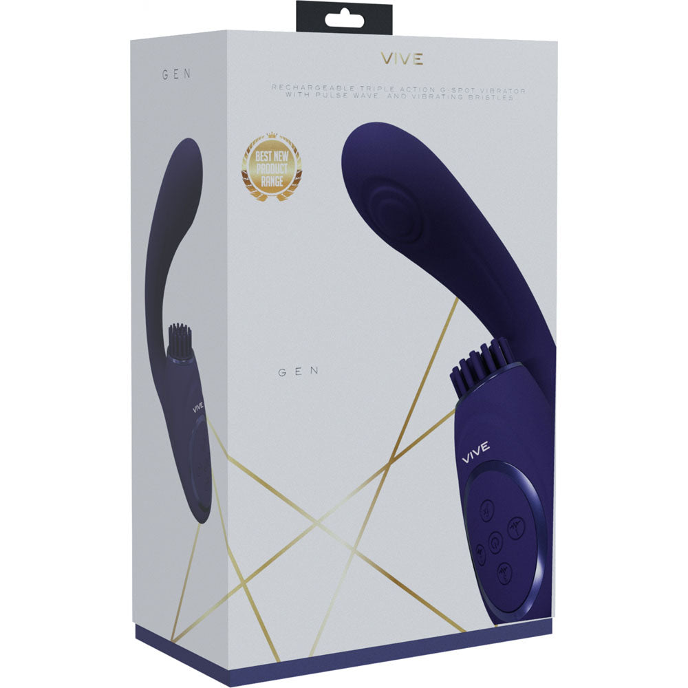 VIVE Gen G-spot Vibrator - Purple