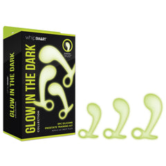 WhipSmart Glow In The Dark 3pc Prostate Butt Plug Training Kit