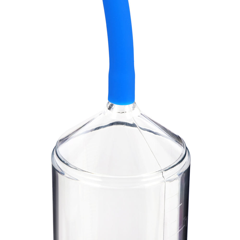 LuvPump ProXtra Professional Power Penis Pump - Clear with Pressure Gauge