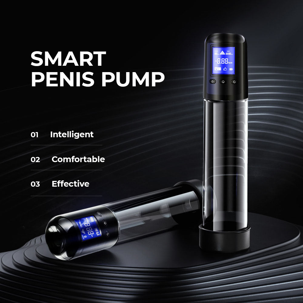 LuvPump Smart Penis Pump - Clear Automatic