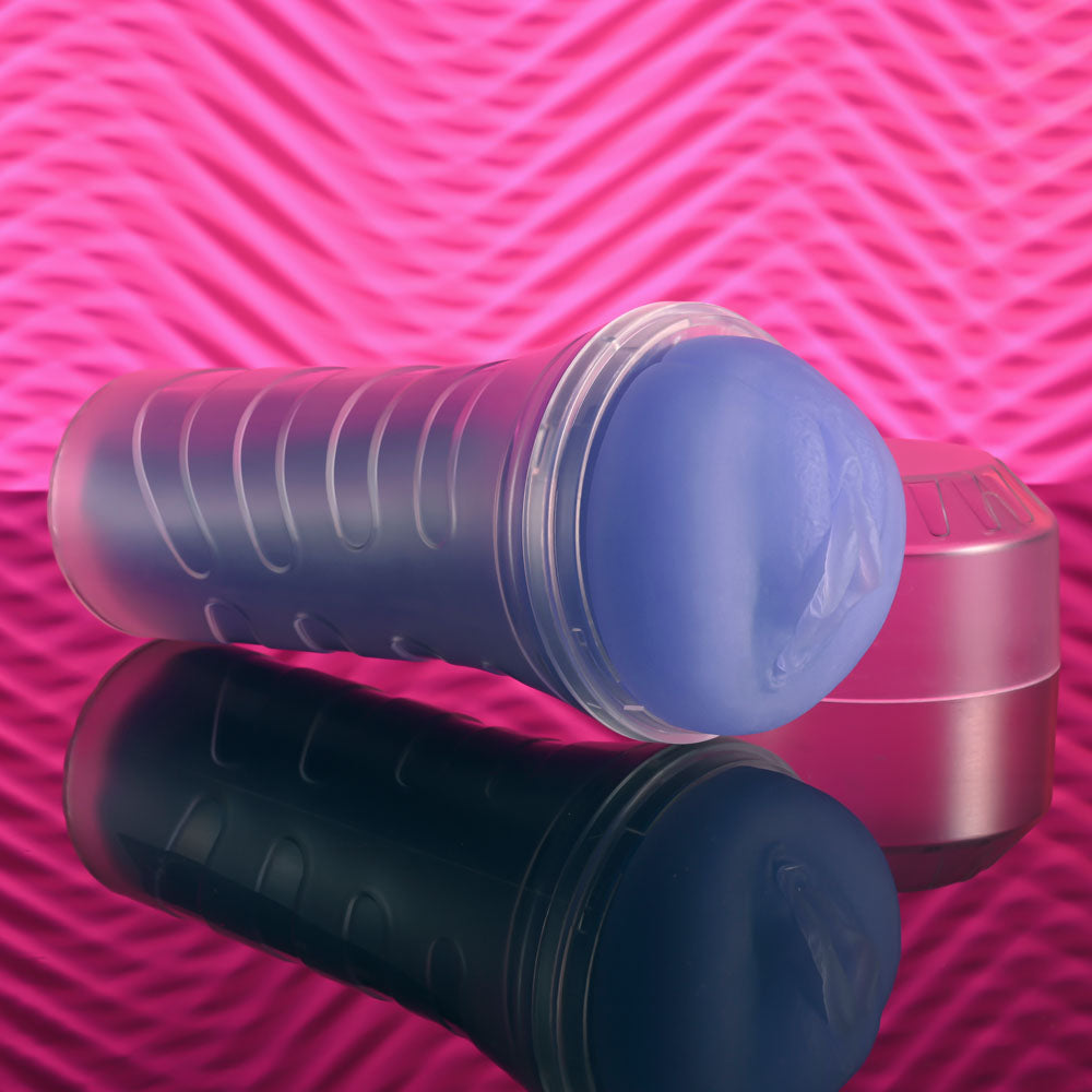 Zero Tolerance POP ON THE GLOW - Glow in Dark Purple Vagina Stroker Masturbator