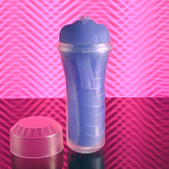Zero Tolerance POP ON THE GLOW - Glow in Dark Purple Vagina Stroker Masturbator