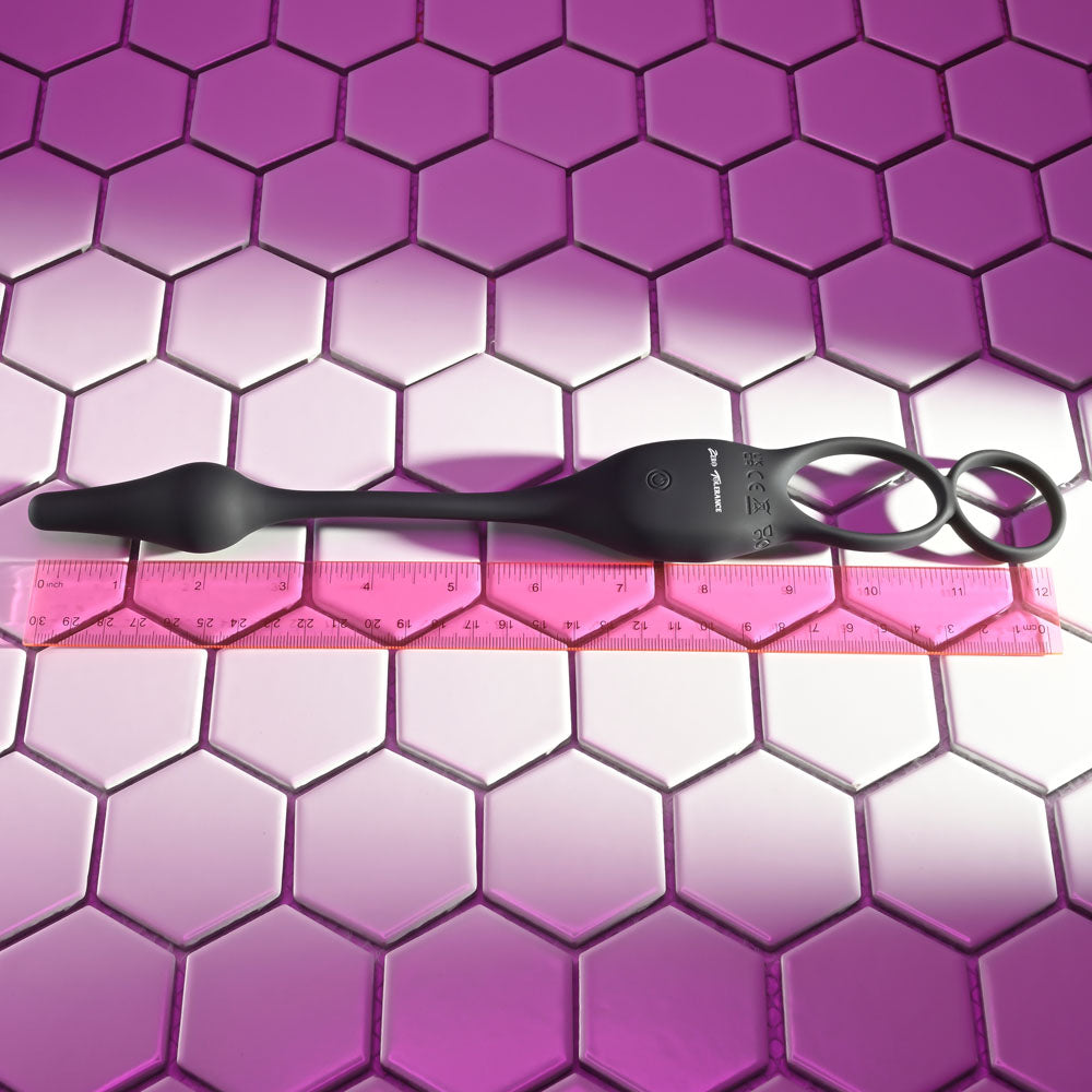 Zero Tolerance PLUG & TUG Vibrating Butt Plug and Penis Ring