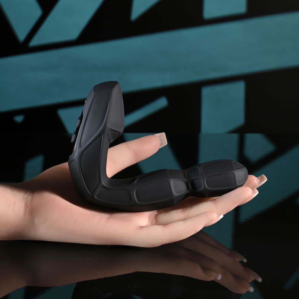 Zero Tolerance MR PROSTATE - Black 12.6 cm USB Rechargeable Prostate Massager with Wireless Remote