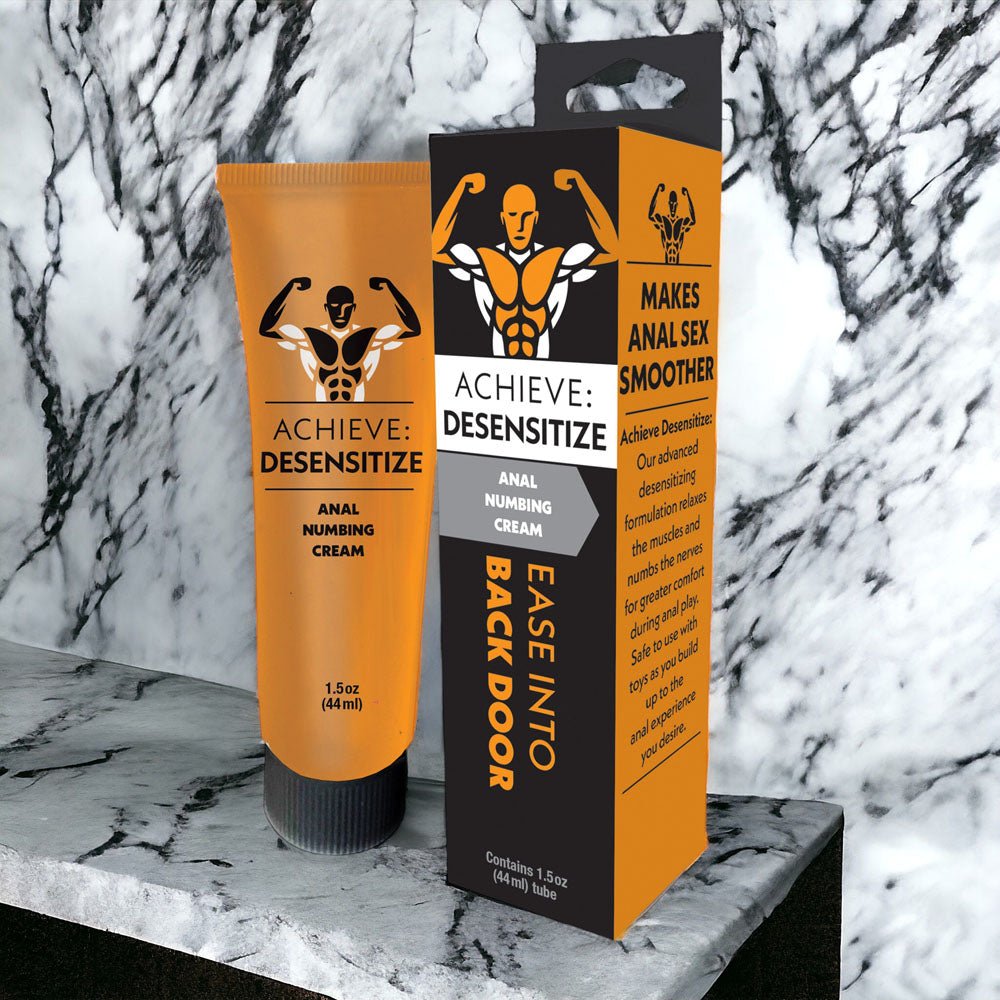 Achieve: Desensitize Anal Numbing Cream - ENHANCERS - Mr and Mrs D's
