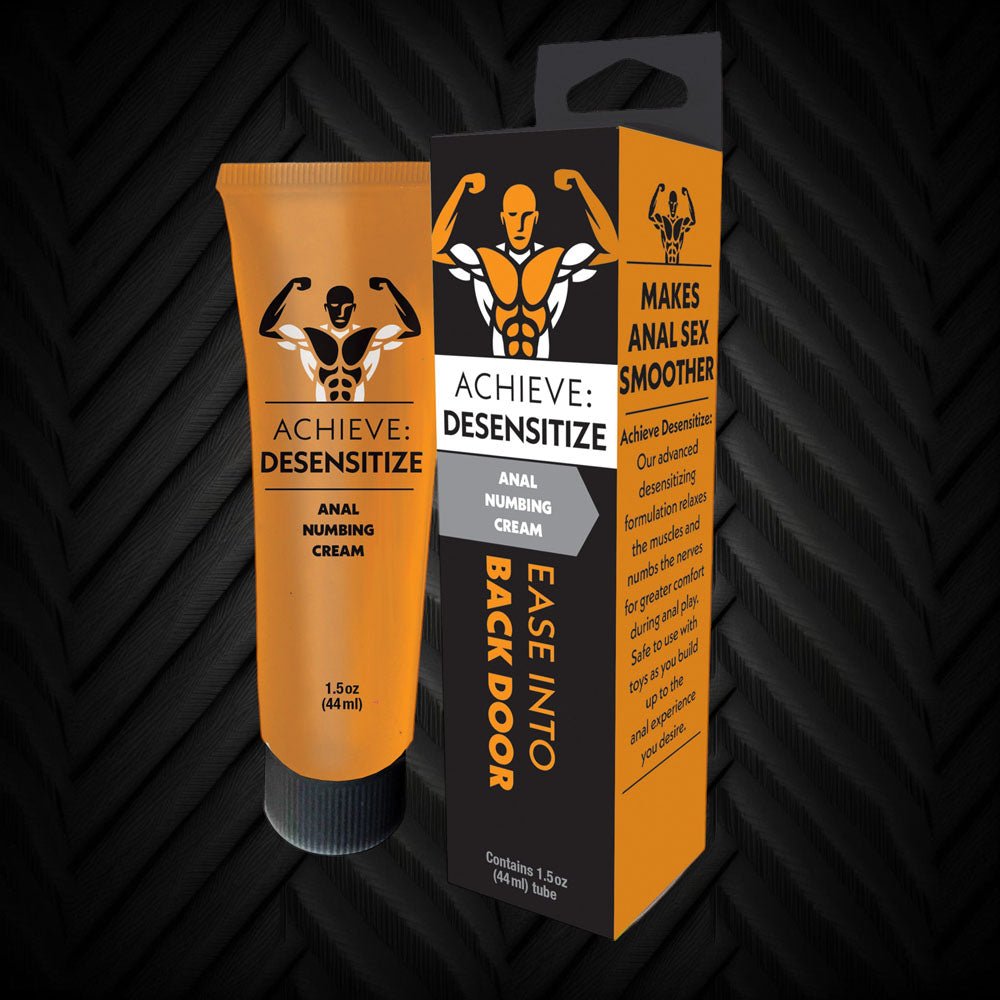 Achieve: Desensitize Anal Numbing Cream - ENHANCERS - Mr and Mrs D's