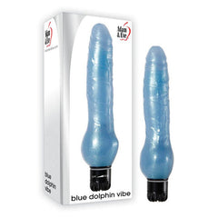 Adam & Eve Blue Dolphin Vibrator - Mr and Mrs D's