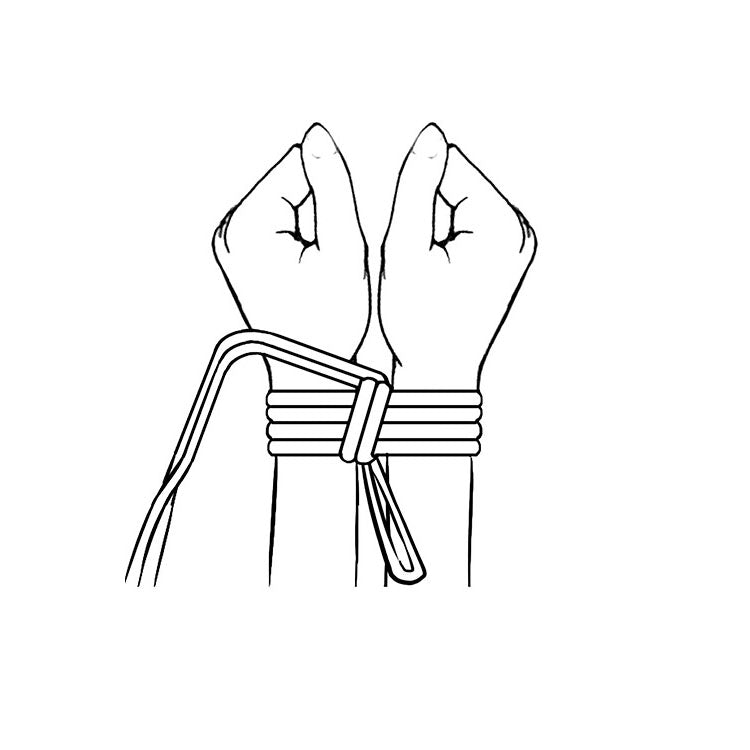 Adam & Eve BONDAGE ROPE - 3 metre (10 feet) - Black - BONDAGE - TOYS - Mr and Mrs D's