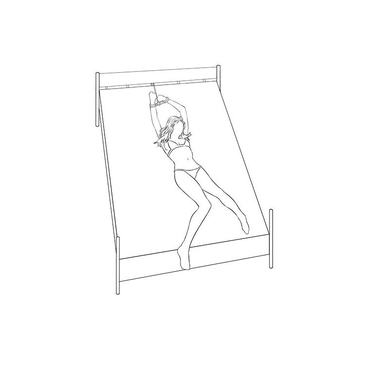 Adam & Eve BONDAGE ROPE - 9 metre (30 feet) - Black - BONDAGE - TOYS - Mr and Mrs D's