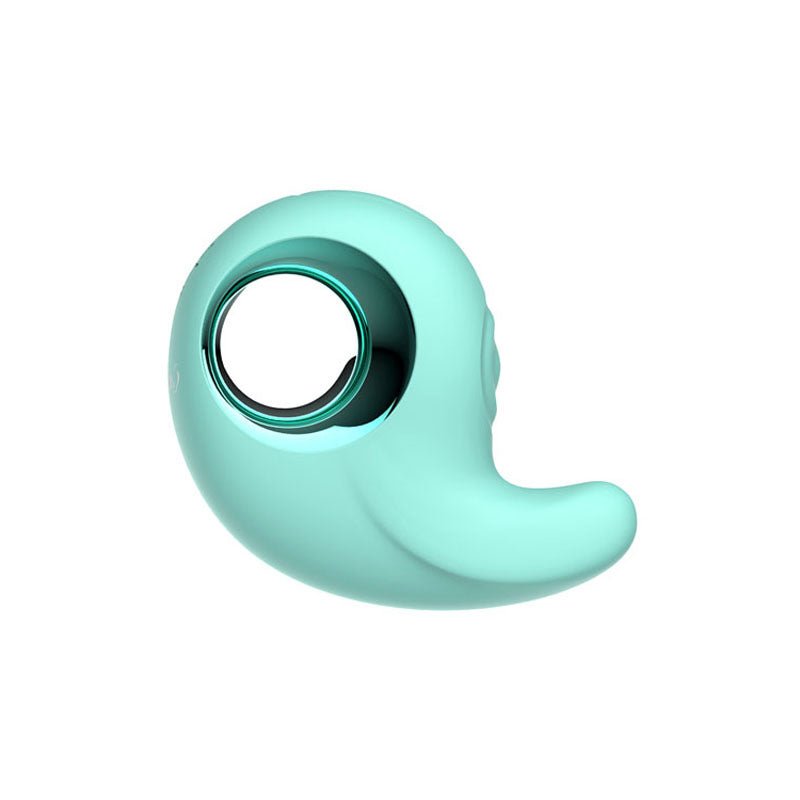 Adam & Eve CURVY CUTIE PLEASURE COMBO - Teal USB Rechargeable Tapping Stimulator - STIMULATORS - Mr and Mrs D's