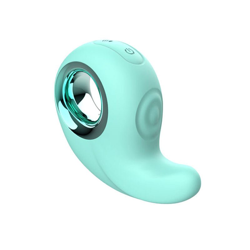Adam & Eve CURVY CUTIE PLEASURE COMBO - Teal USB Rechargeable Tapping Stimulator - STIMULATORS - Mr and Mrs D's