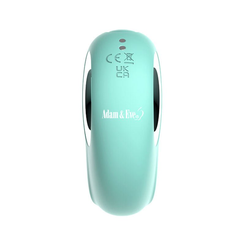 Adam & Eve CURVY CUTIE PLEASURE COMBO - Teal USB Rechargeable Tapping Stimulator - STIMULATORS - Mr and Mrs D's