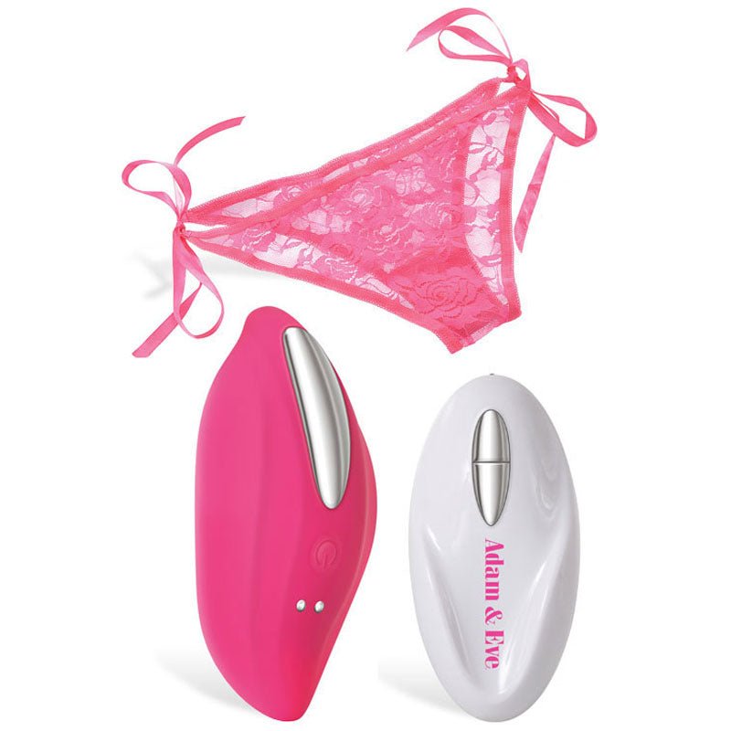 Adam & Eve Eve's Rechargeable Vibrating Panty With Remote - LINGERIE & BODY WEAR - Mr and Mrs D's