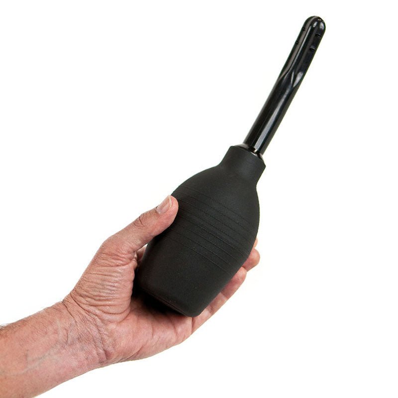Adam & Eve Ez Anal Douche - Black - HEALTH CARE - Mr and Mrs D's