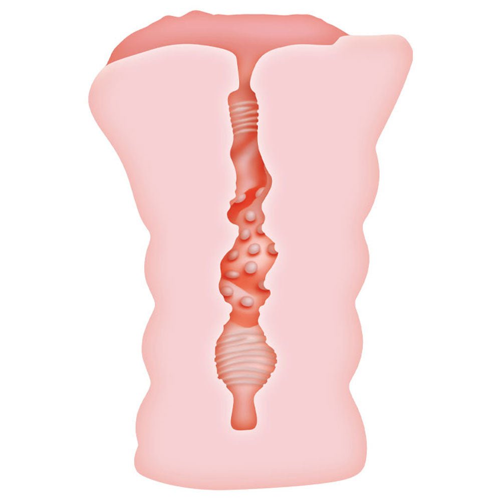Adam & Eve JUICY LUCY - Flesh Self Lubricating Vagina Stroker Masturbator - MASTURBATORS - Mr and Mrs D's