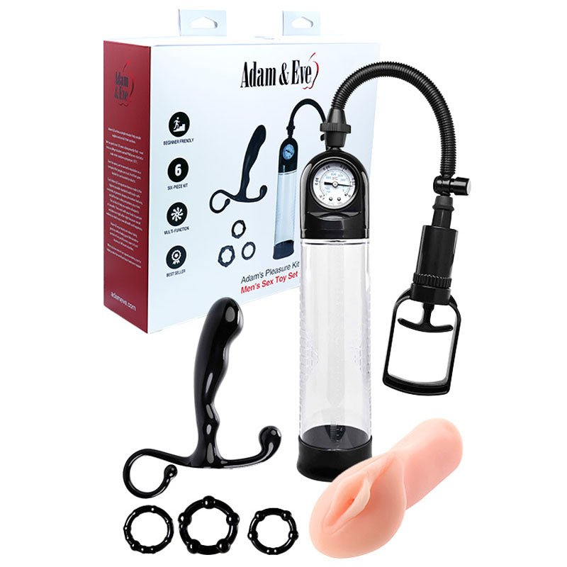 Adam & Eve MENS PLEASURE KIT - TRUE - Mr and Mrs D's
