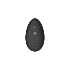Adam & Eve OMEGA Vibrating Plug - Black 10 cm USB Rechargeable Vibrating Butt Plug with Remote - ANAL TOYS - Mr and Mrs D's