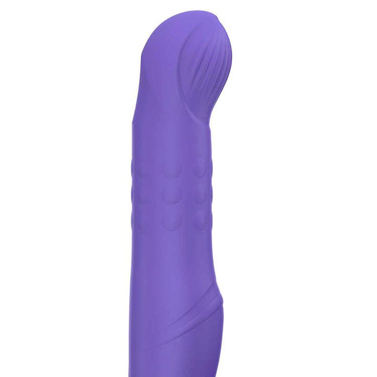 Adam & Eve P - SPOT MILKER Curling & Pulsating Prostate Massager - Purple USB Rechargeable - Mr and Mrs D's