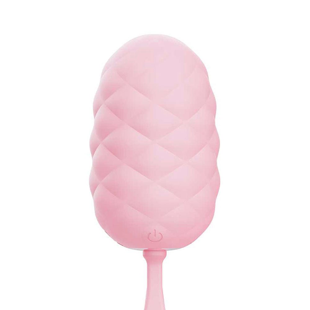 Adam & Eve PILLOW TALK EGG - Pink USB Rechargeable Vibrating Egg with Wireless Remote Control - BULLETS & EGGS - Mr and Mrs D's