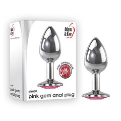 Adam & Eve Pink Gem Anal Butt Plug - Small - Mr and Mrs D's