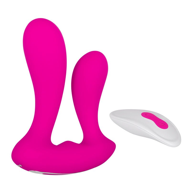 Adam & Eve Rechargeable Dual Entry Vibe - VIBRATORS - Mr and Mrs D's