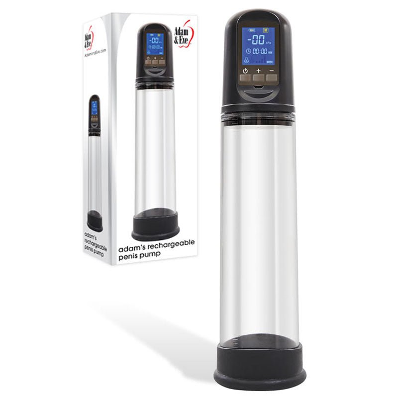 Adam & Eve Rechargeable Penis Pump - USB Rechargeable Powered Penis Pump - PUMPS - Mr and Mrs D's