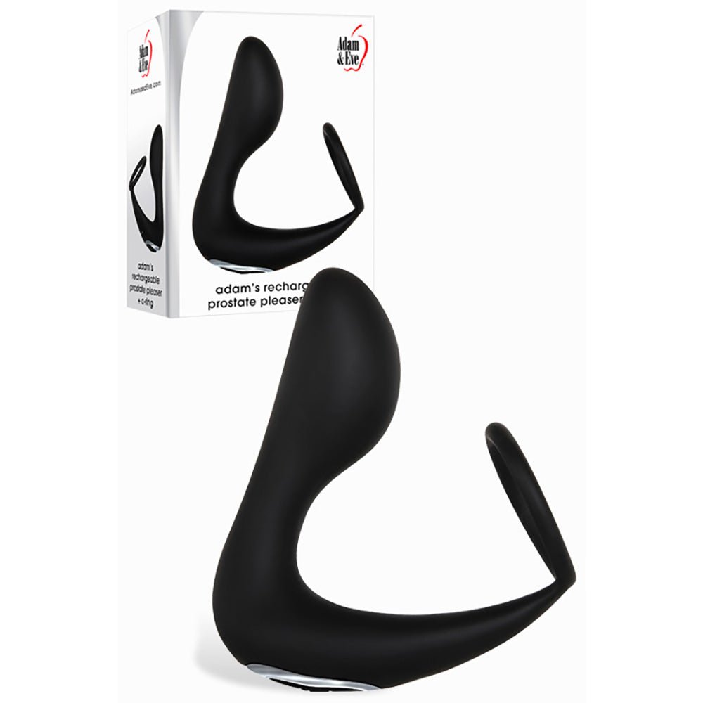 Adam & Eve Rechargeable Prostate Pleaser & Cock Ring - Mr and Mrs D's