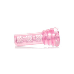 Adam & Eve SUPER HEAD HONCHO - Pink Oral Stroker Masturbator - MASTURBATORS - Mr and Mrs D's