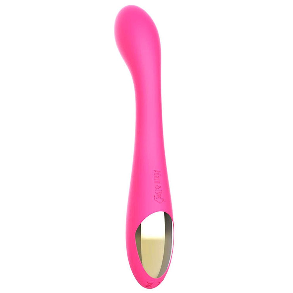 Adam & Eve SVELTE SLIM Vibrator - Pink 19 cm USB Rechargeable - VIBRATORS - Mr and Mrs D's