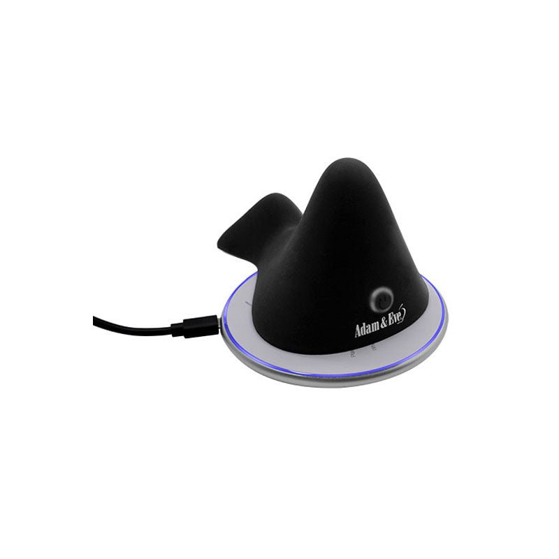 Adam & Eve THE RUMBLING RIDER - Black Rechargeable Vibrating Grinder Pad - STIMULATORS - Mr and Mrs D's