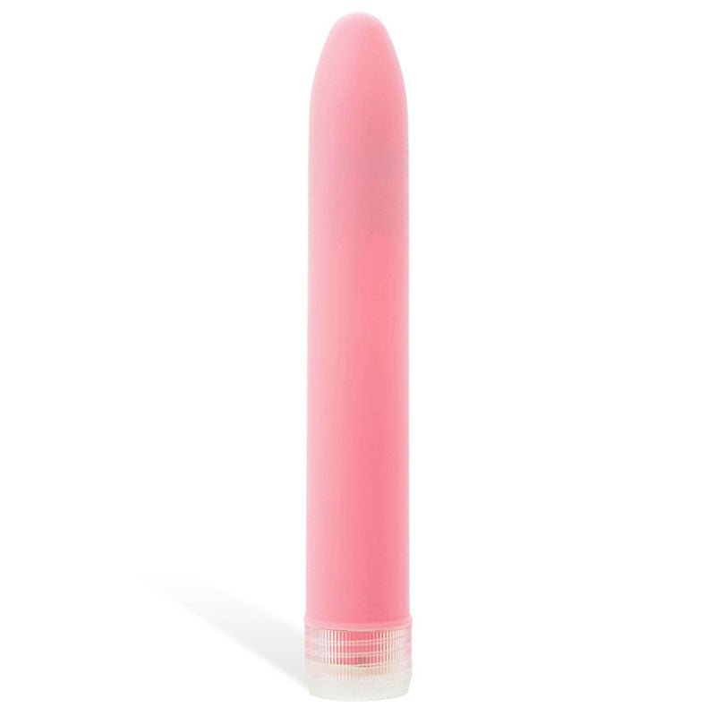 Adam & Eve Velvet Kiss Vibrator - Pink 6'' - VIBRATORS - Mr and Mrs D's