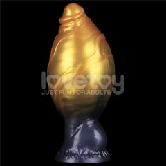 Aerosx Dual Density Inflatable Fantasy Dildo - Gold/Blue 24 cm/7.5 Inch - DONGS - Mr and Mrs D's
