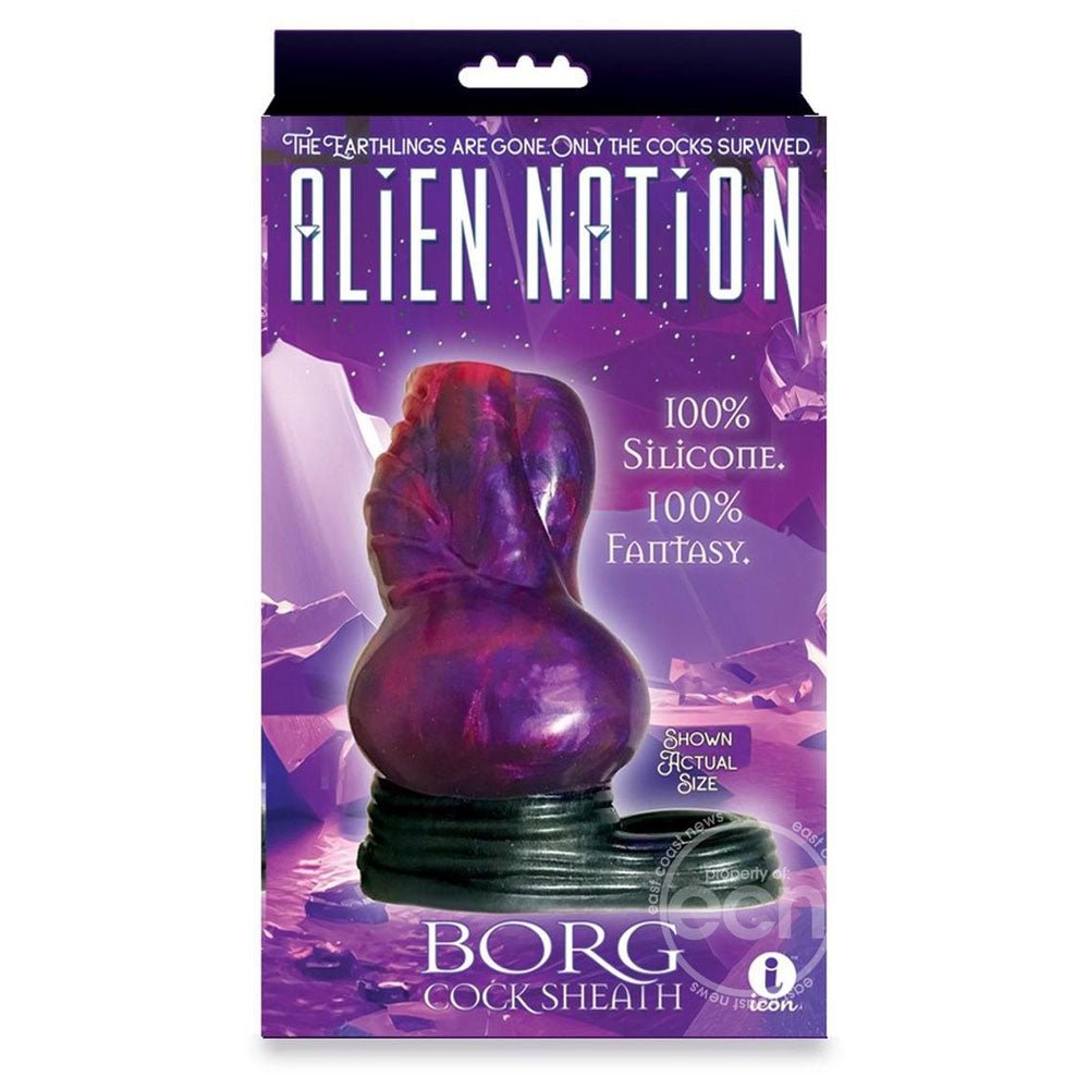 Alien Nation - Borg Dildo - SLEEVES - Mr and Mrs D's