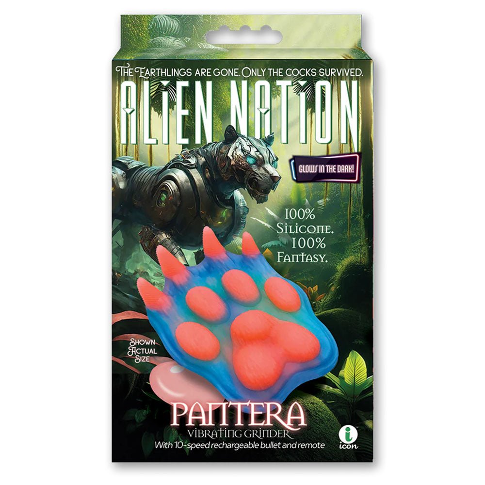 Alien Nation - Pantera - Coloured Vibrating Fantasy Grinder Pad with Remote - STIMULATORS - Mr and Mrs D's