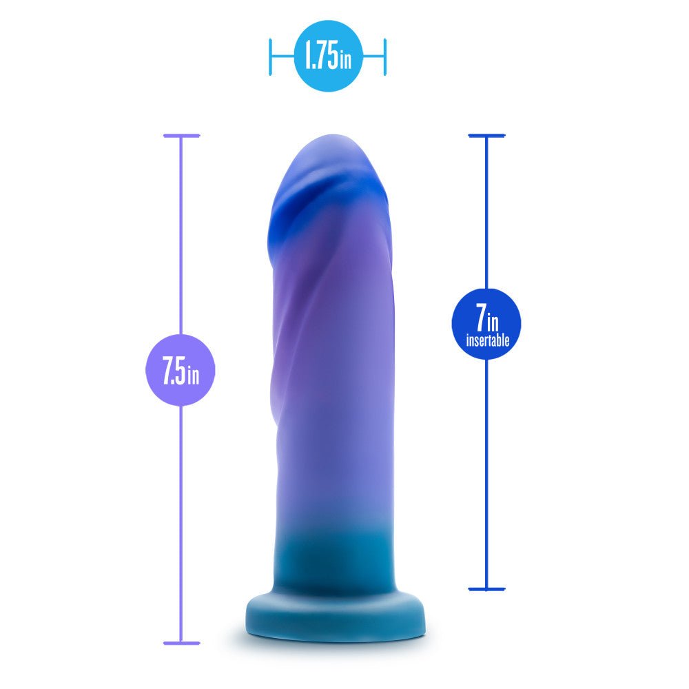 Avant - Midnight Rendezvous - Ocean Blue 19 cm Dildo - DONGS - Mr and Mrs D's
