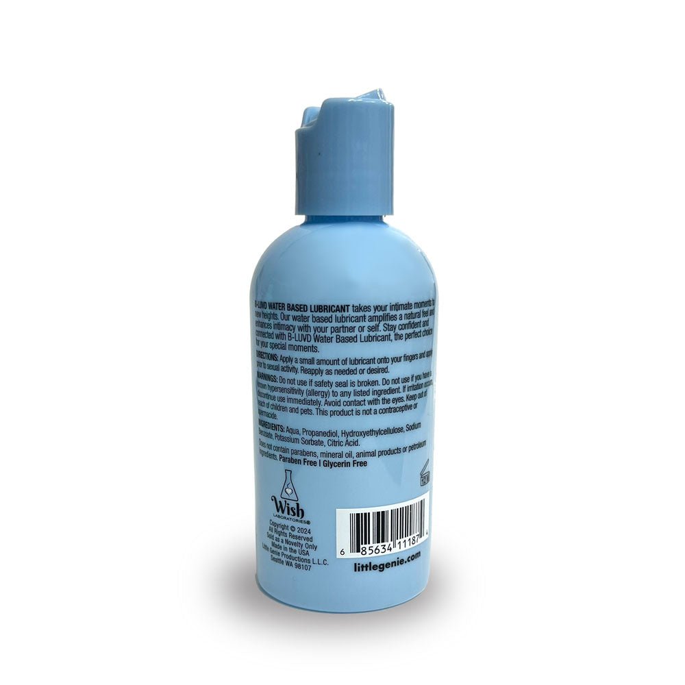 B - LUVD Water Based Lubricant - 118 ml Bottle - LOTIONS & LUBES - Mr and Mrs D's