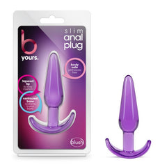 B Yours Slim Anal Plug - Purple 10.8 cm Butt Plug - ANAL TOYS - Mr and Mrs D's