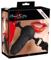 BAD KITTY SILICONE GAG BALL - Mr and Mrs D's