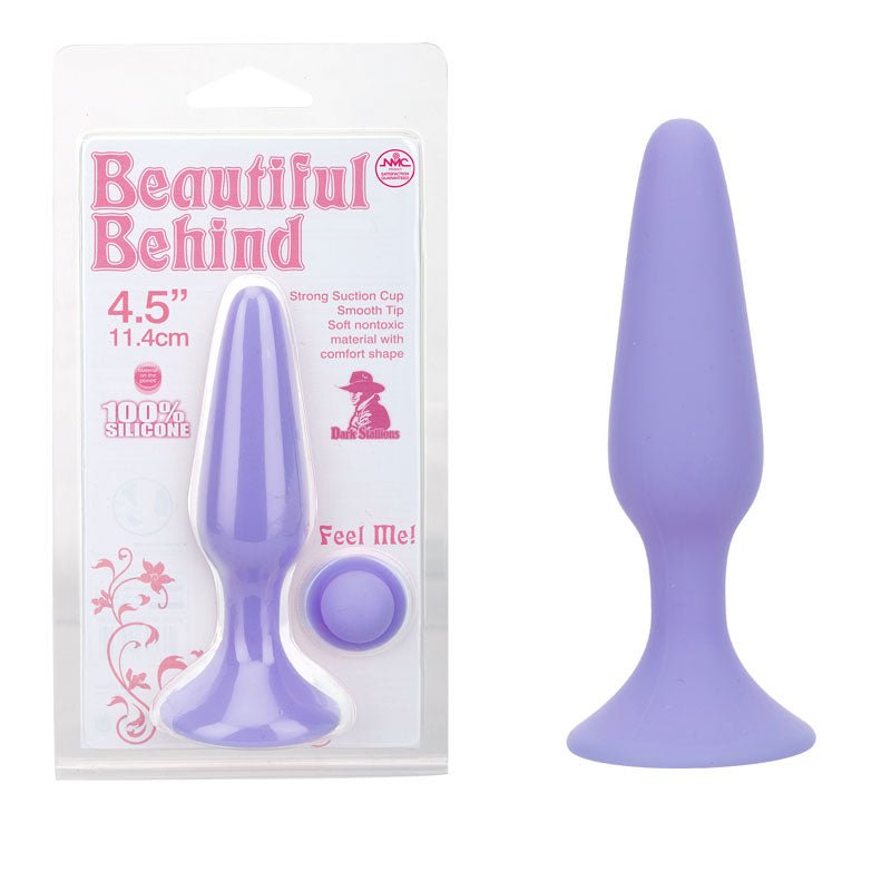 Beautiful Behind - Purple 11.5 cm Butt Plug - Mr and Mrs D's