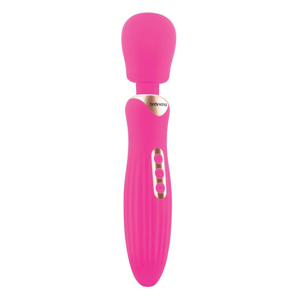 Bodywand RUMBLE WAND 10 Inch - Hot Pink 24 cm USB Rechargeable Massage Wand - VIBRATORS - Mr and Mrs D's