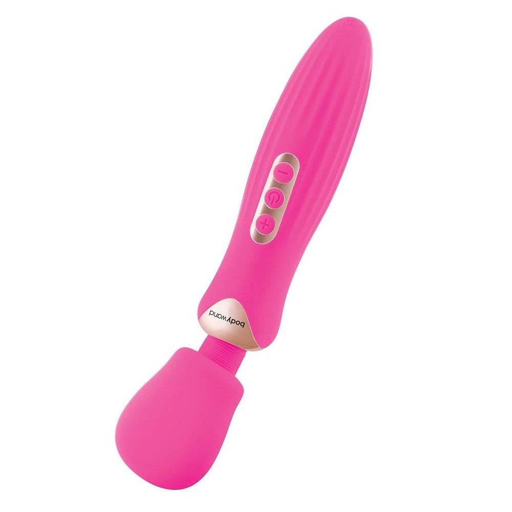Bodywand RUMBLE WAND 10 Inch - Hot Pink 24 cm USB Rechargeable Massage Wand - VIBRATORS - Mr and Mrs D's