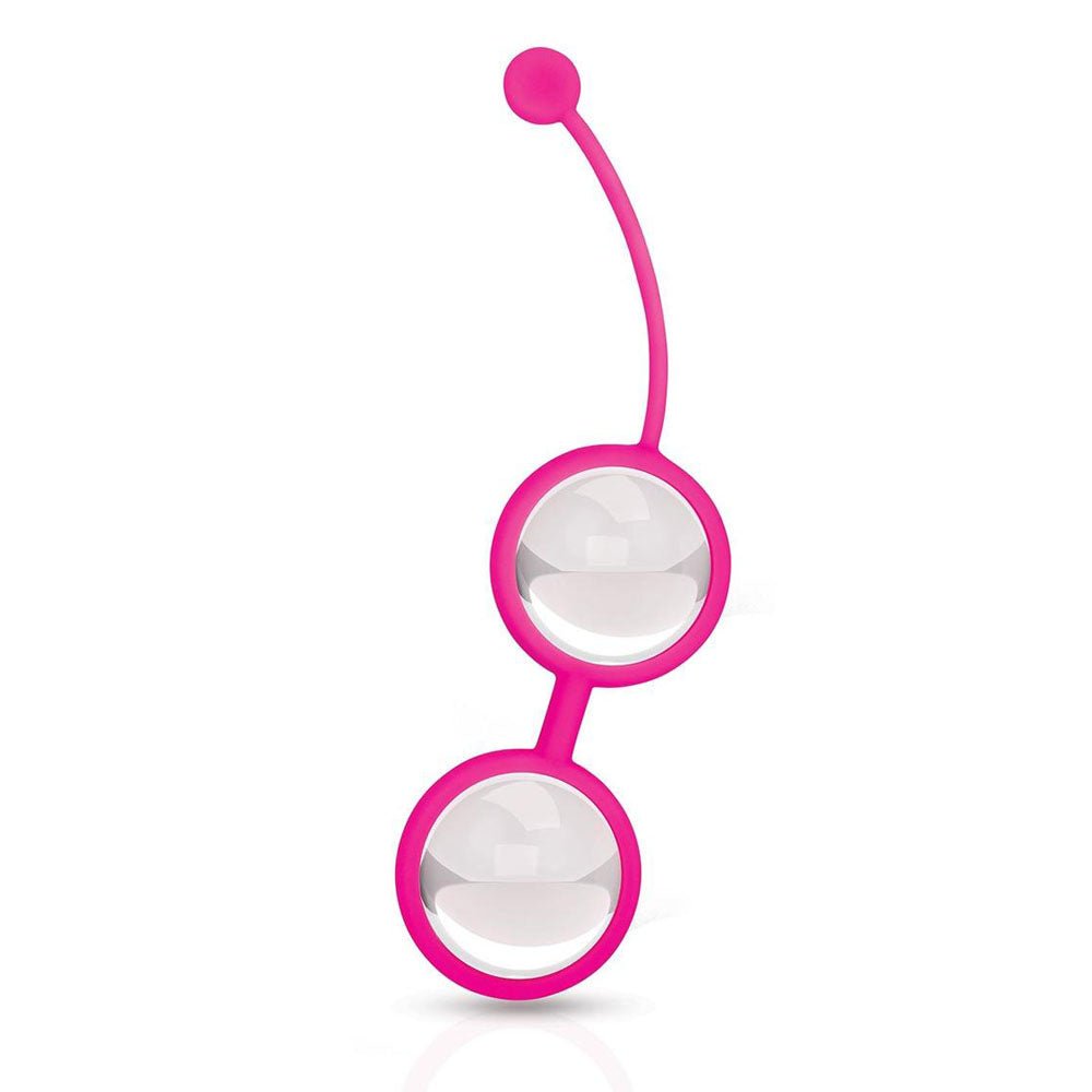 Bodywand Squeeze Crystal Kegel Toner - Glass Weighted Kegel Balls Set - KEGEL TOYS - Mr and Mrs D's