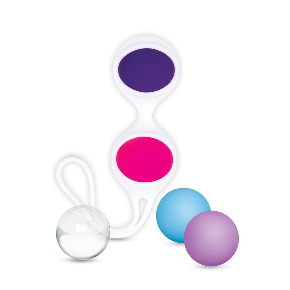 Bodywand Squeeze Mix & Match Kegel Set - Coloured Weighted Kegel Balls Set - KEGEL TOYS - Mr and Mrs D's