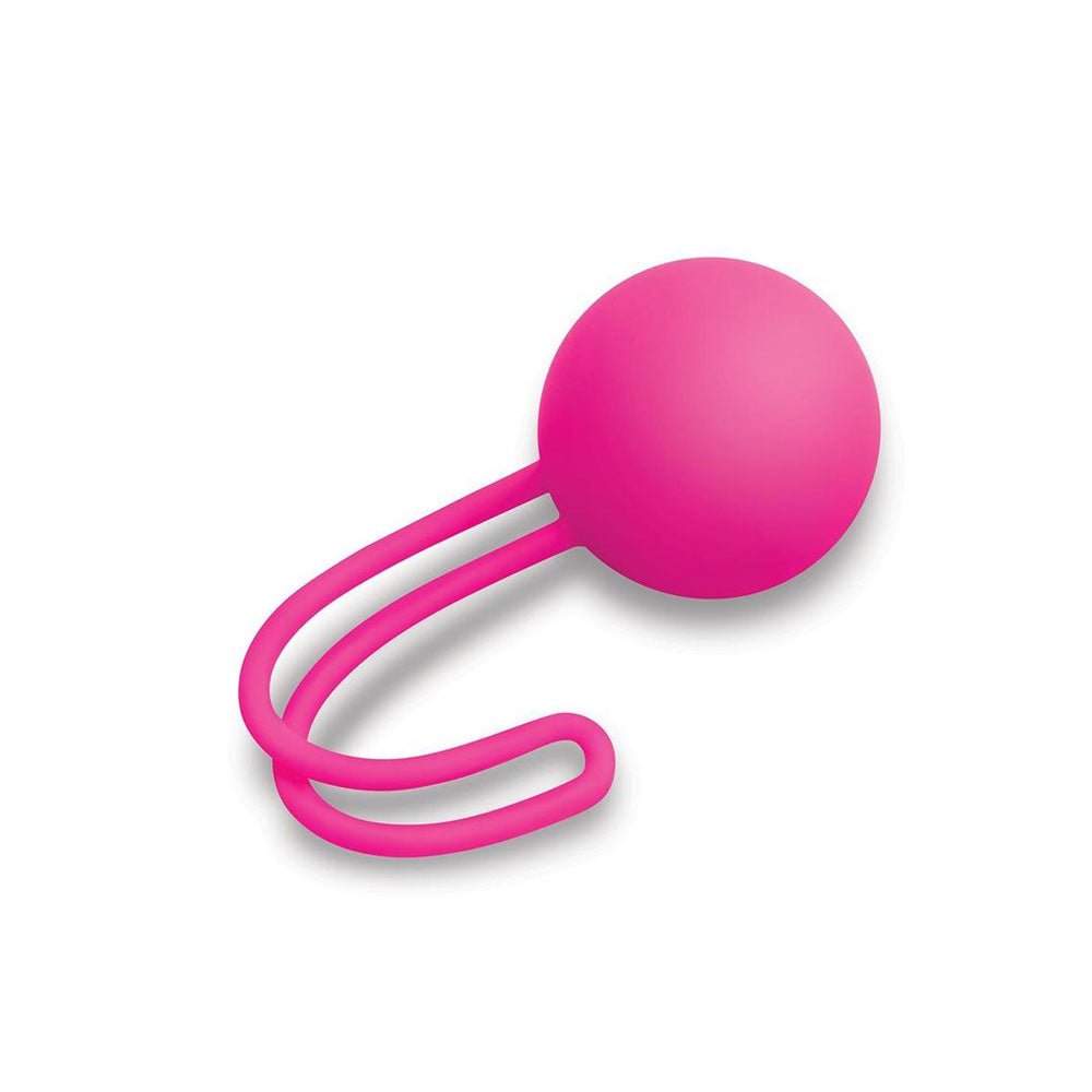 Bodywand Squeeze Single Ball Kegel Toner - Pink Kegel Ball - 37 grams - KEGEL TOYS - Mr and Mrs D's