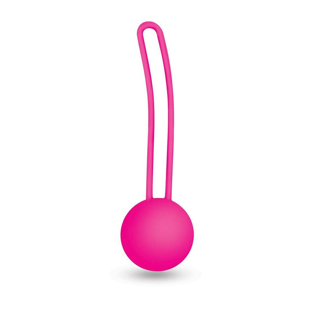 Bodywand Squeeze Single Ball Kegel Toner - Pink Kegel Ball - 37 grams - KEGEL TOYS - Mr and Mrs D's