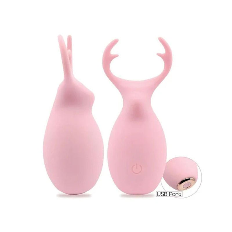 Buzzy Buddy, Hello My Deer - Pink - Pink USB Rechargeable Stimulator - STIMULATORS - Mr and Mrs D's