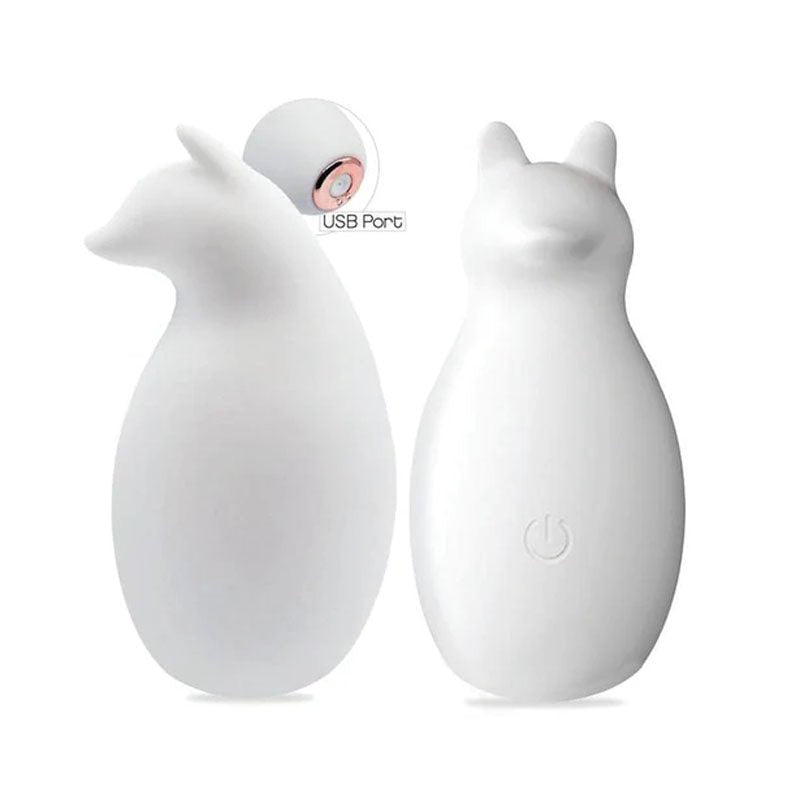 Buzzy Buddy, Sexy Like A Fox - White - White USB Rechargeable Stimulator - STIMULATORS - Mr and Mrs D's